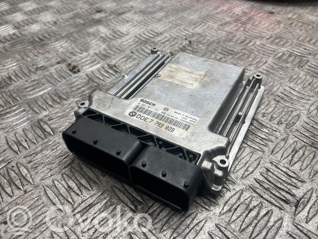 Engine control unit/module   0281011231,7793028,1039S02654