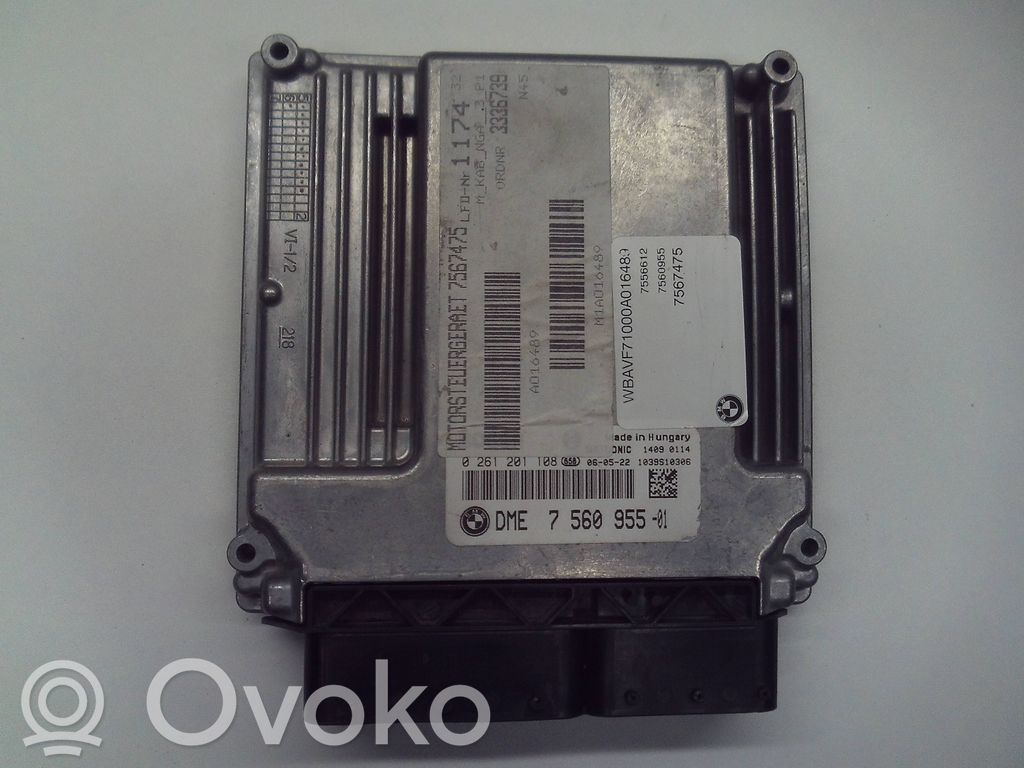 BMW 3 E90 E91 Engine control unit/module 