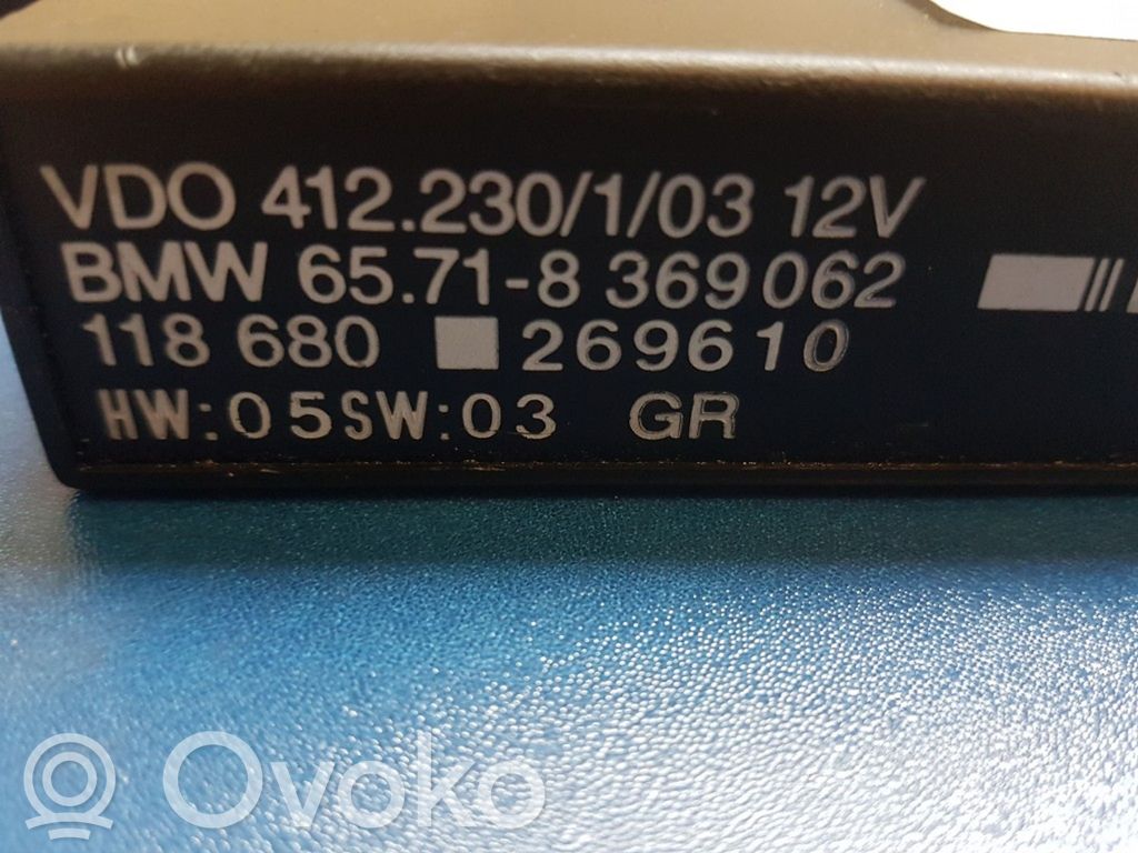 GPS navigation control unit/module   65718369062