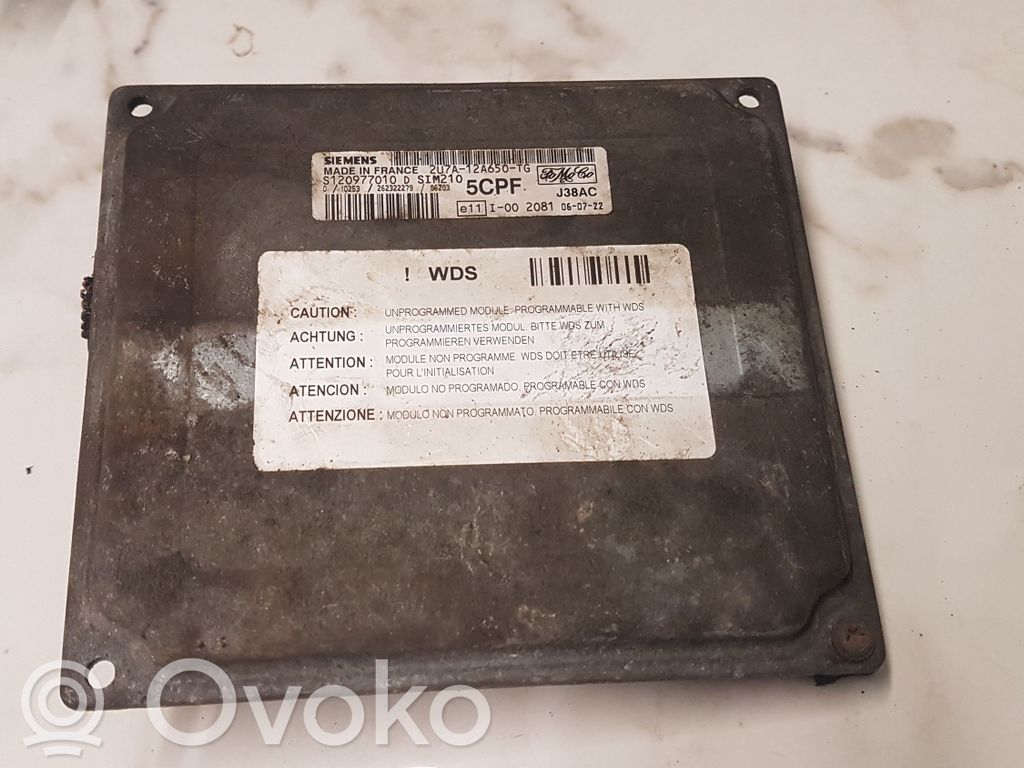 Ford Fiesta Engine control unit/module 