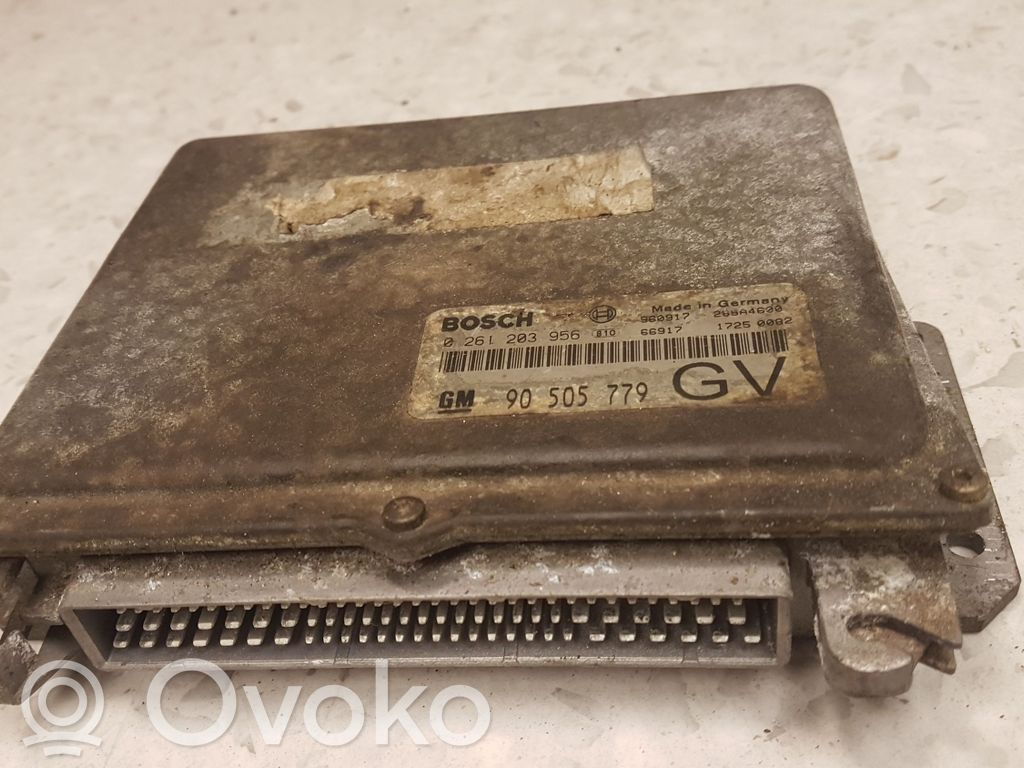 Engine control unit/module   0261203956,90505779