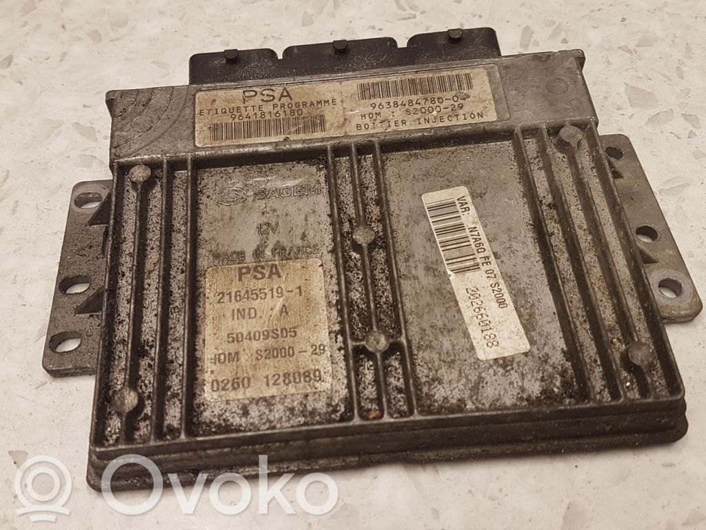 Citroen Xsara Picasso Engine control unit/module 