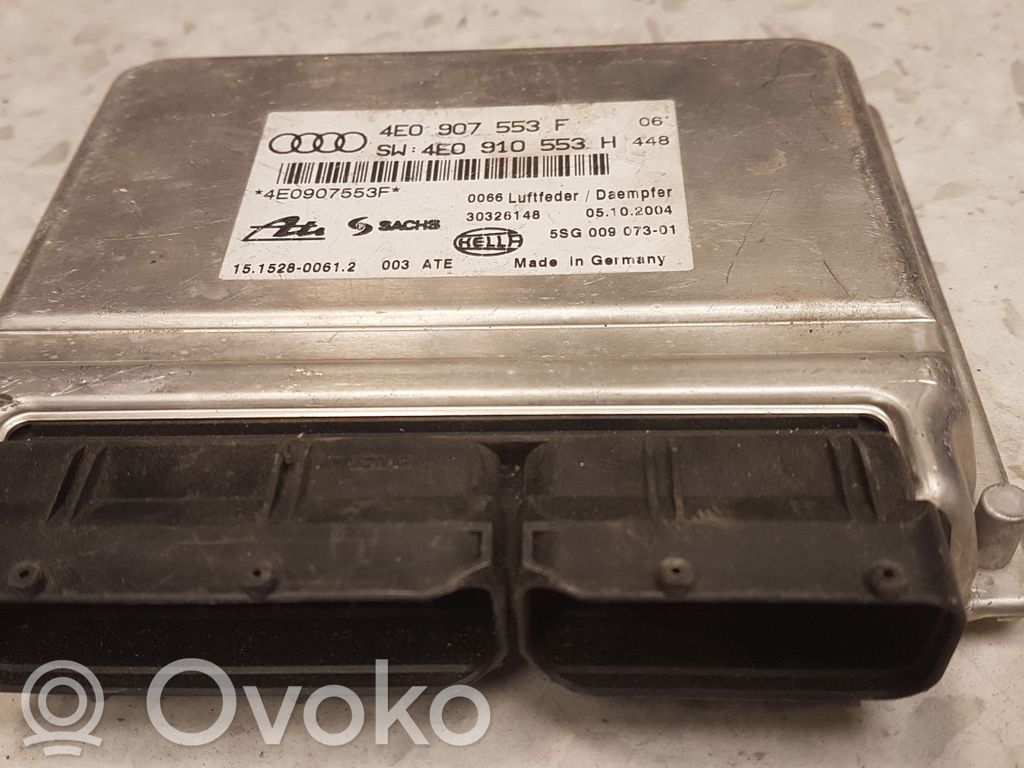 Audi A8 S8 D3 4E Pakabos valdymo blokas 