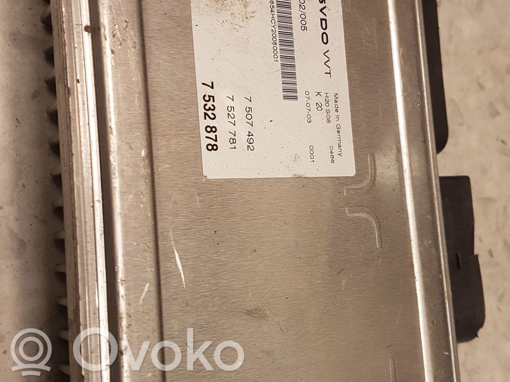 Unidad de control/módulo de la caja de cambios   7532878,7507492