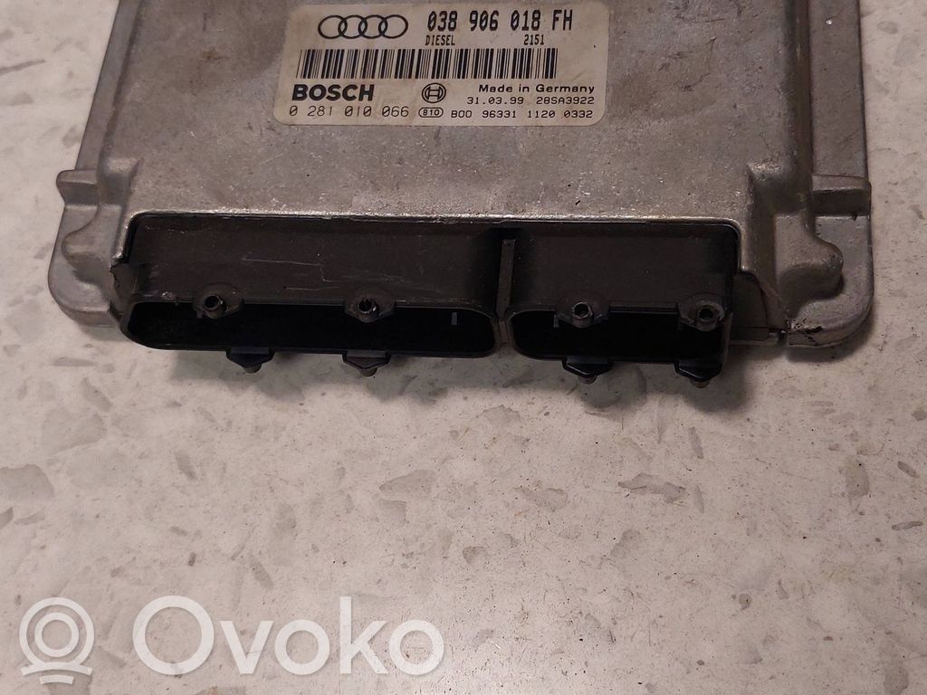 Engine control unit/module   038906018FH,0281010066,28SA3922