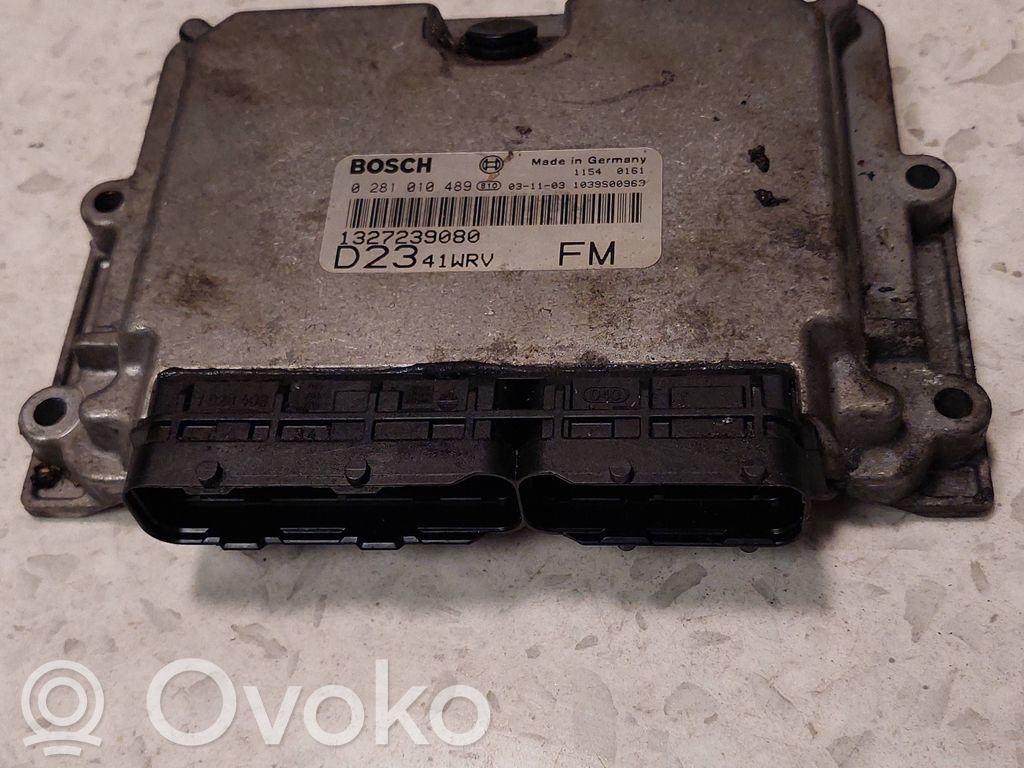 Fiat Ducato Engine control unit/module 