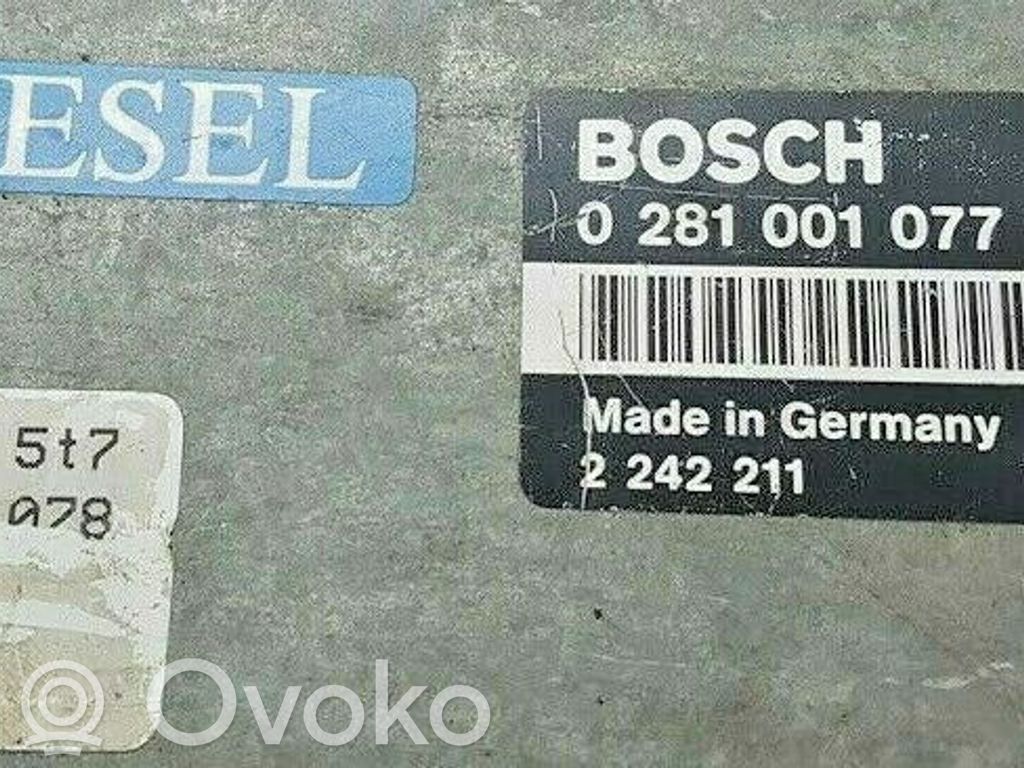 Engine control unit/module   0281001077,2242211