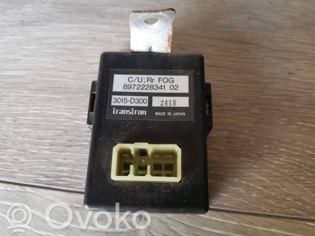 Isuzu Trooper Other control units/modules 