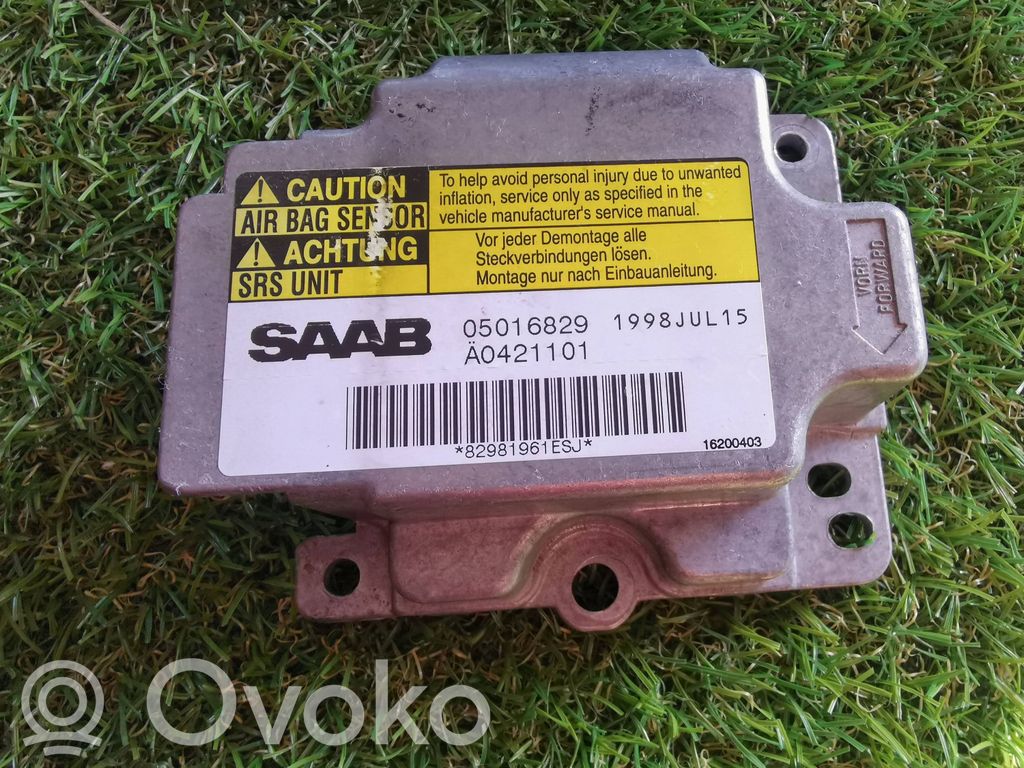 Sterownik / Moduł Airbag   05016829,A0421101,1998JUL15