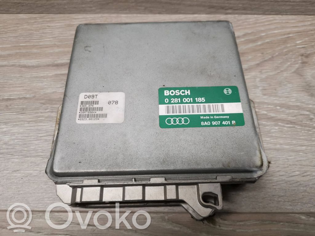 Engine control unit/module   8A0907401B,0281001185