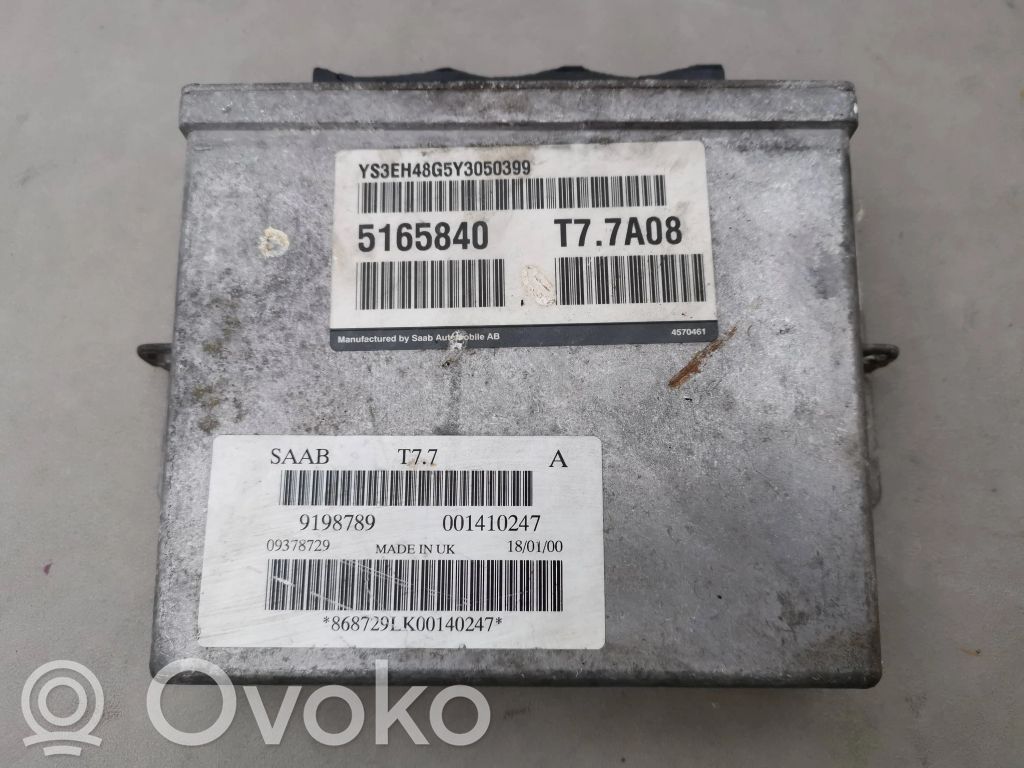 Saab 9-5 Engine control unit/module 