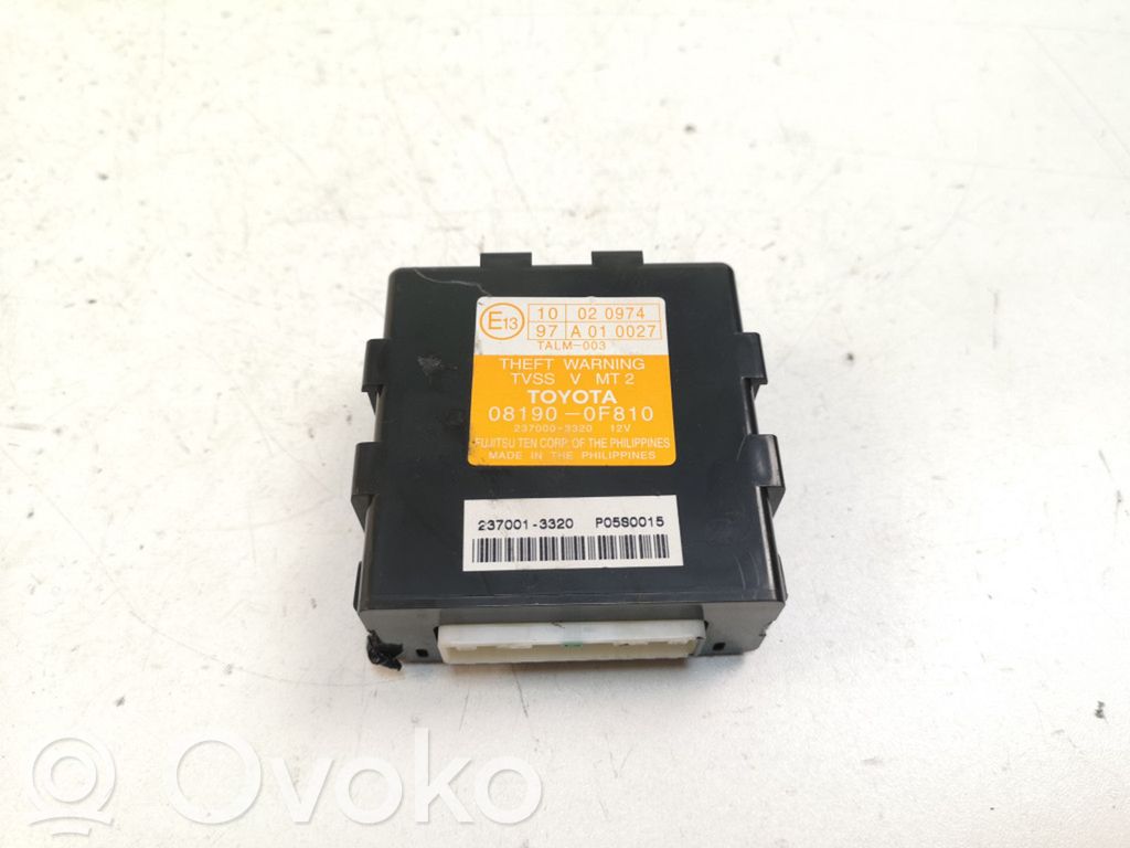 Toyota Corolla Verso AR10 Alarm control unit/module 