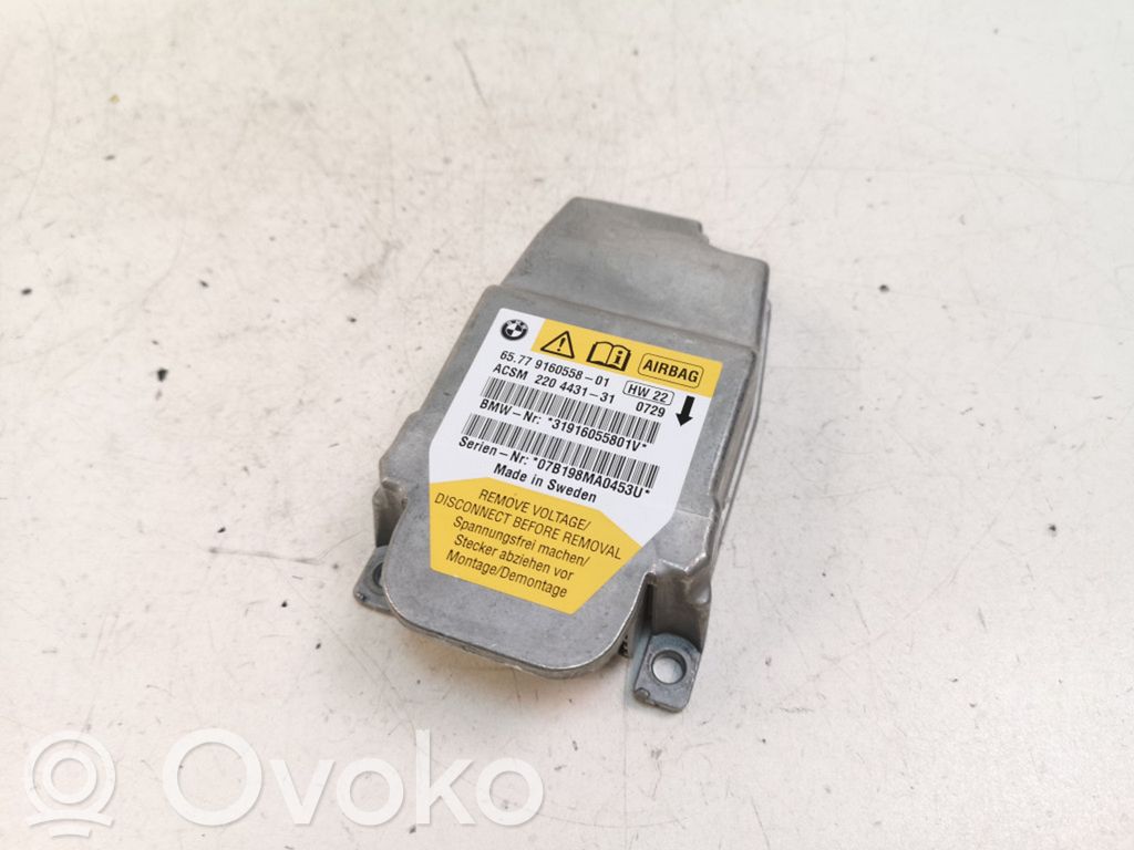 Module de contrôle airbag   9160558