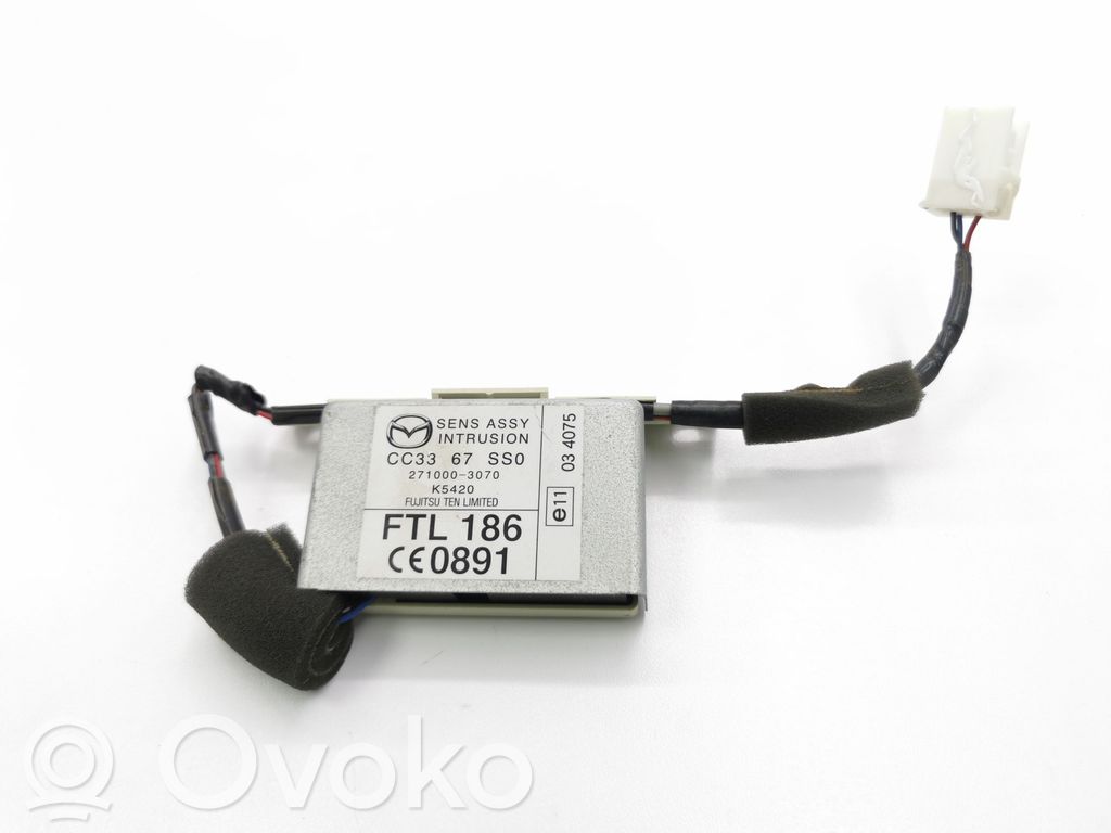 Mazda 5 Airbag deployment crash/impact sensor 