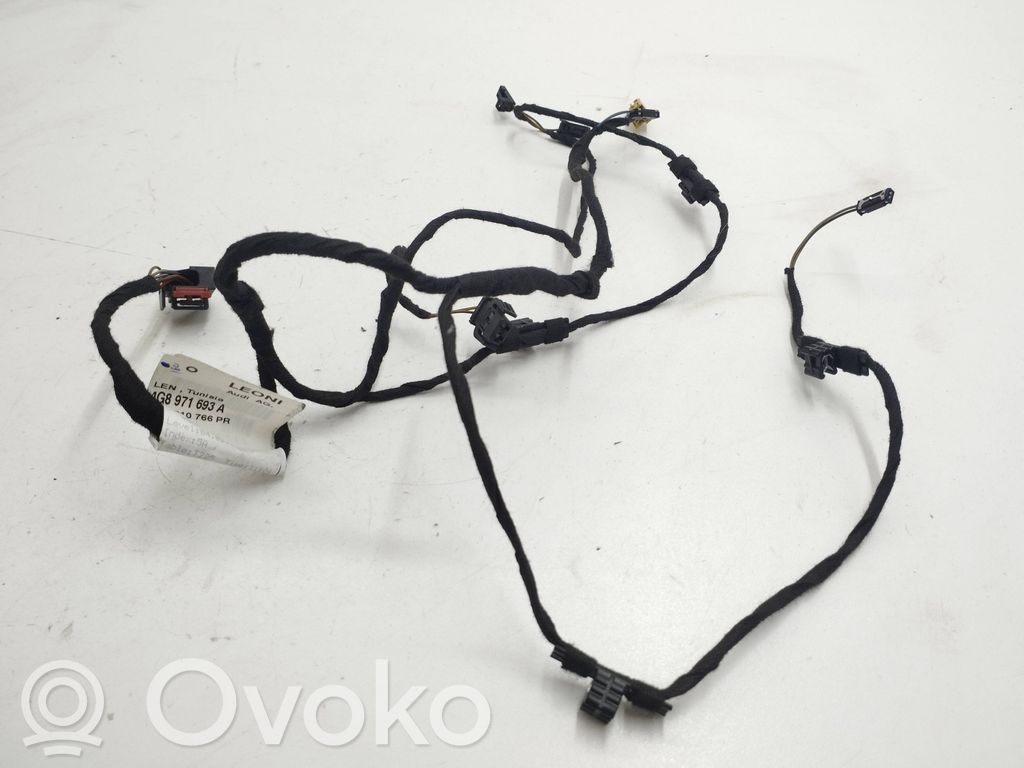 Audi A7 S7 4G Cableado de puerta trasera 