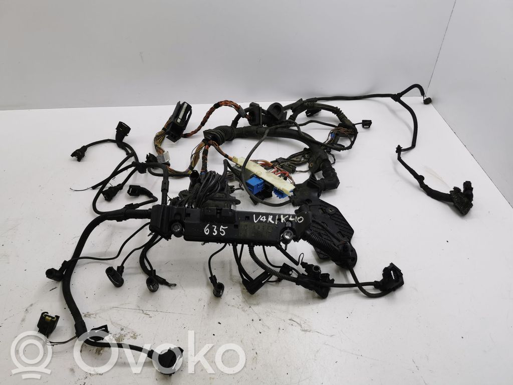 BMW 5 E60 E61 Проводка двигателя 