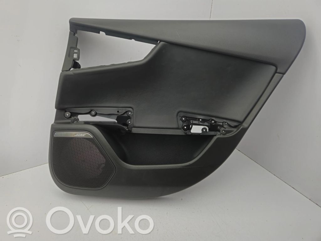 Audi A7 S7 4G Moldura del tarjetero de la puerta trasera 