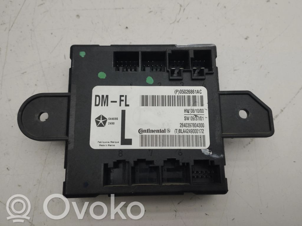 Chrysler Town & Country V Unité de commande module de porte