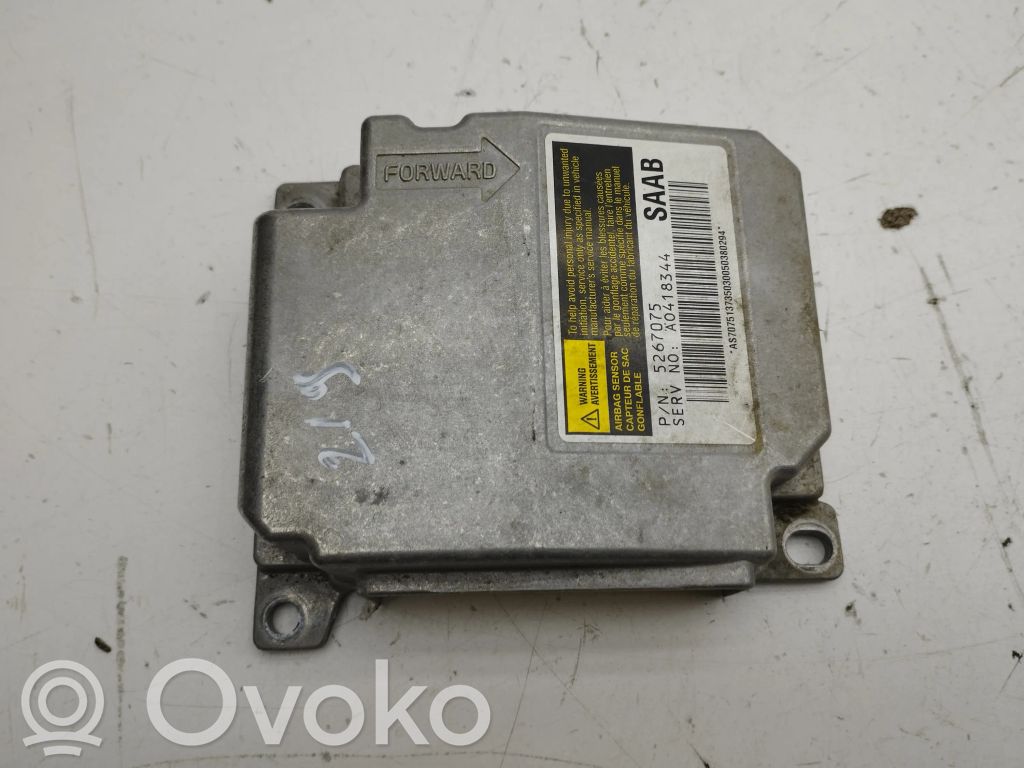 Saab 9-5 Airbag control unit/module 