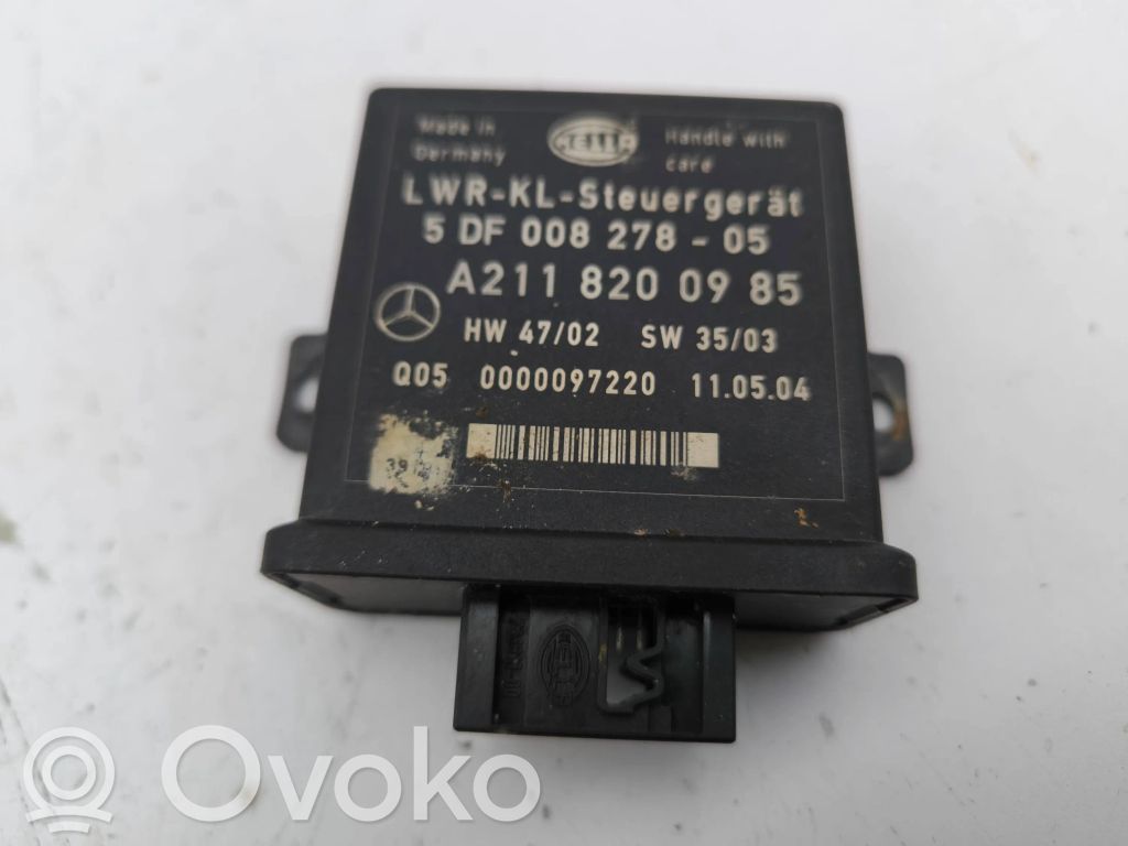 Lichtmodul Lichtsensor   A2118200985