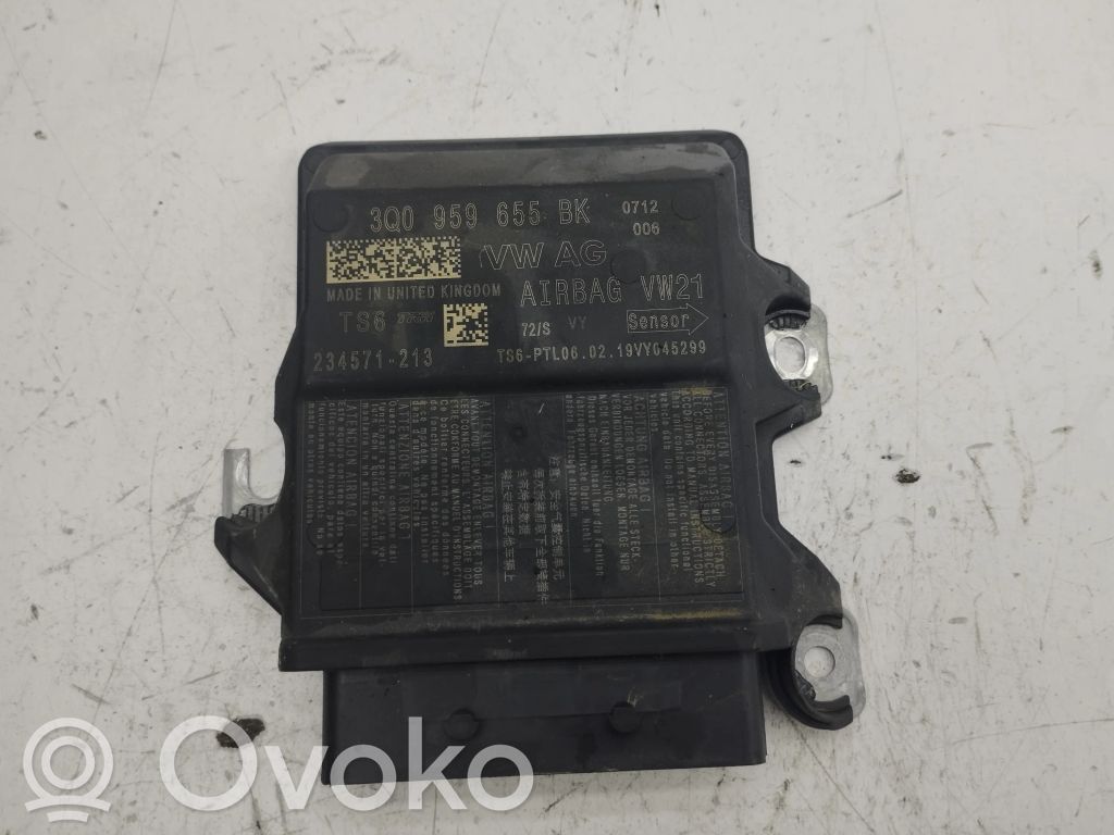 Volkswagen Arteon Centralina/modulo airbag 