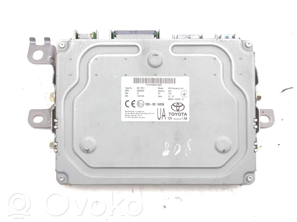 Toyota Corolla E210 E21 GPS navigation control unit/module 