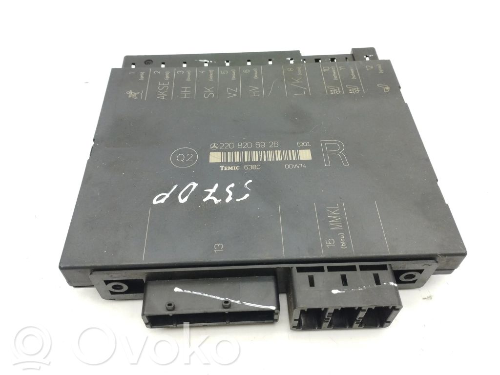 Module de commande de siège   2208206926