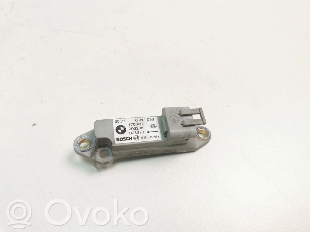 Airbag deployment crash/impact sensor   6911038