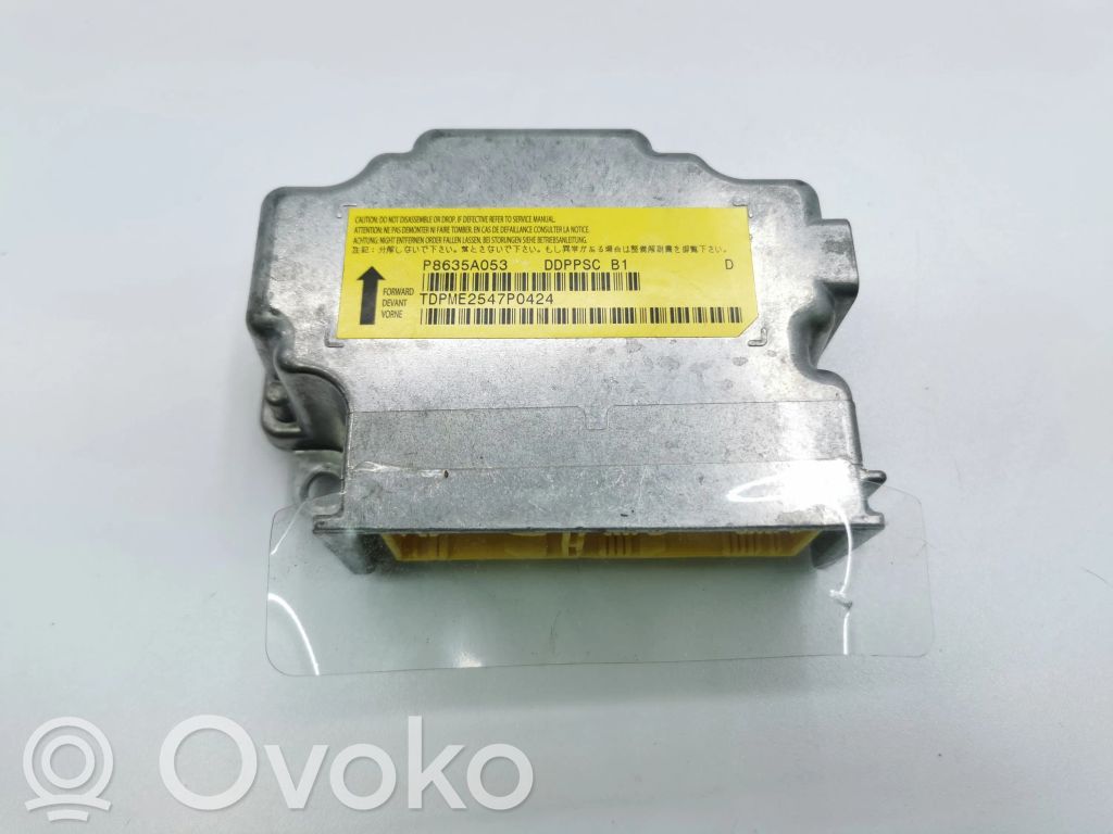 Airbag control unit/module   P8635A053,TDPME2547P0424