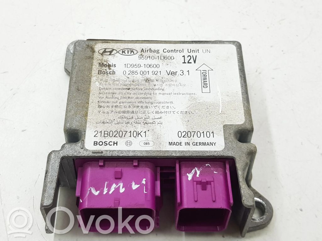 KIA Carens II Sterownik / Moduł Airbag 
