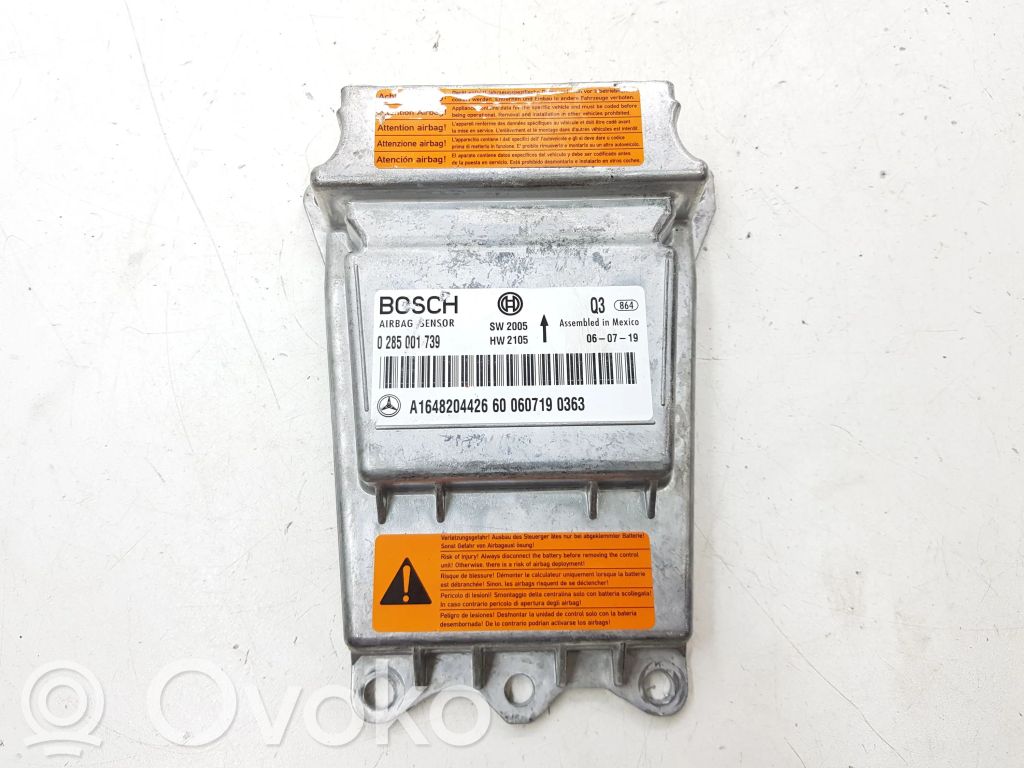 Mercedes-Benz R W251 Unitate/modul de comandă airbaguri 