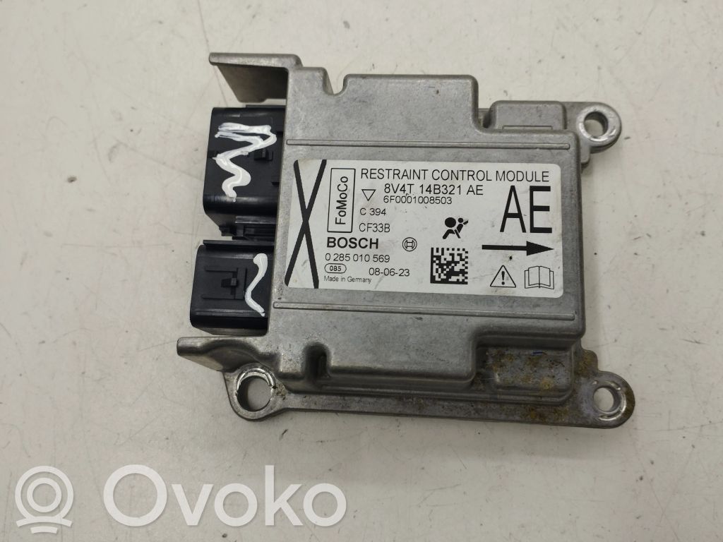 Airbag control unit/module   8V4T14B321AE,0285010569