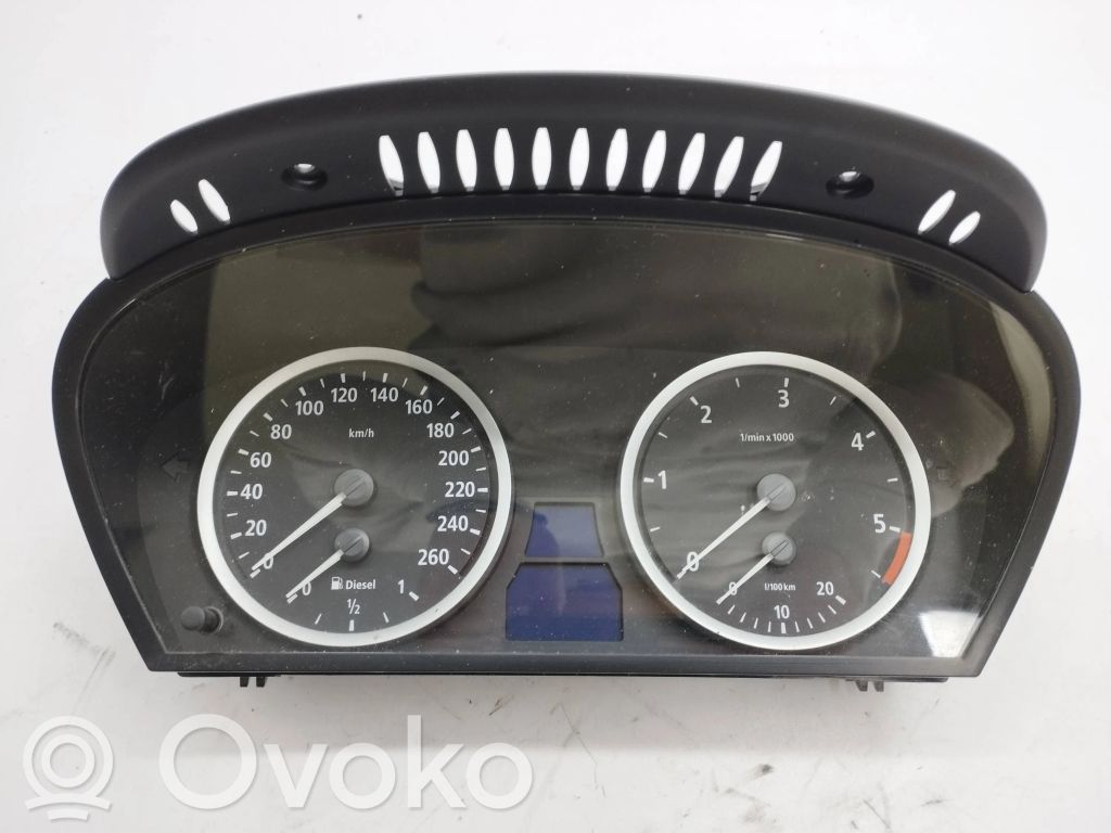 BMW 5 E60 E61 Speedometer (instrument cluster) 