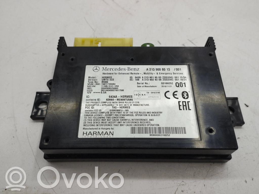 Modul unitate control Bluetooth   A2139008013,A2139019503,G3168252