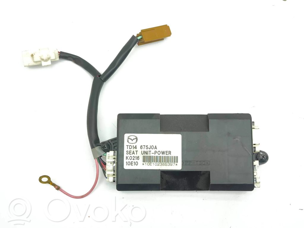Mazda CX-7 Module de commande de siège 