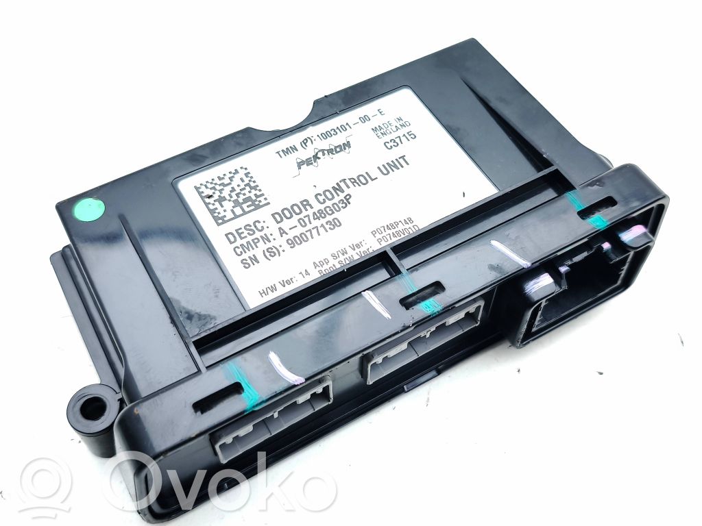 Unité de commande module de porte   100310100E,90077130,A0748G03P