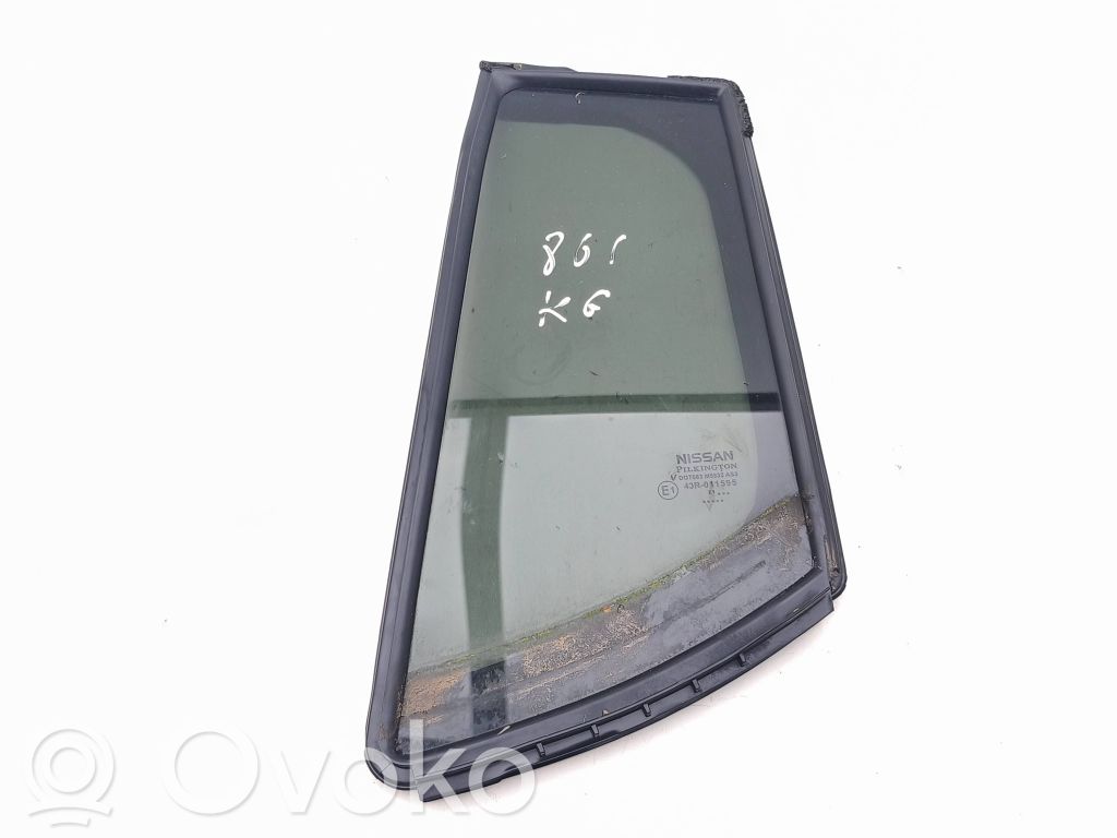 Nissan Leaf II (ZE1) Szyba karoseryjna drzwi tylnych 