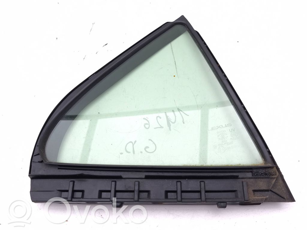 Lexus IS III XE30 Ventanilla de ventilación de la puerta trasera 