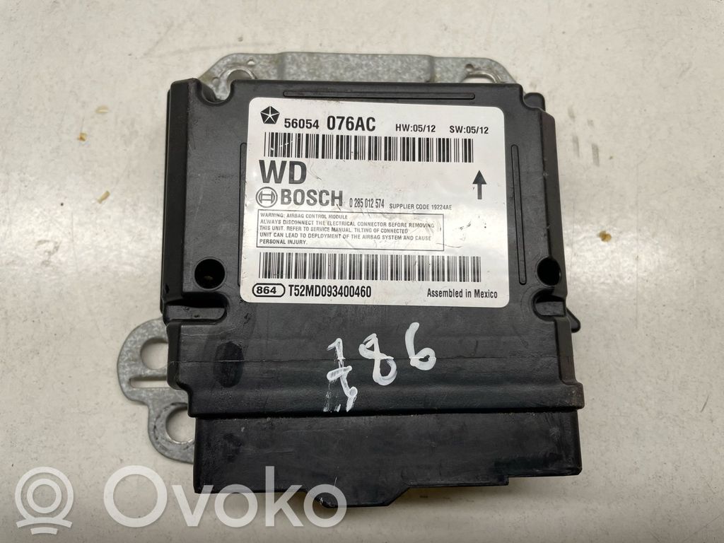 Unidad de control/módulo del Airbag   56054076AC,P56054076AC