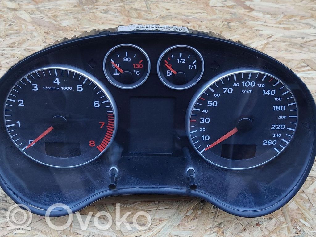 Audi A3 S3 8P Tachimetro (quadro strumenti) 