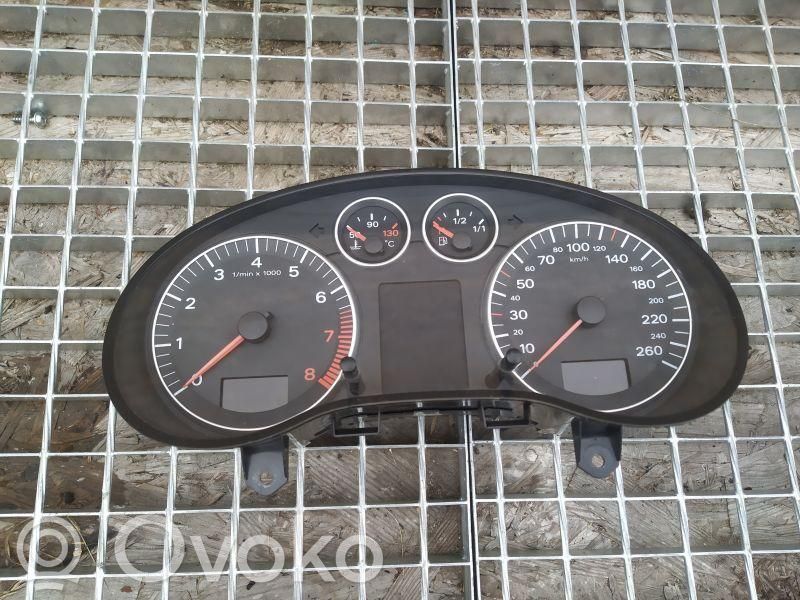 Audi A3 S3 8P Tachimetro (quadro strumenti) 
