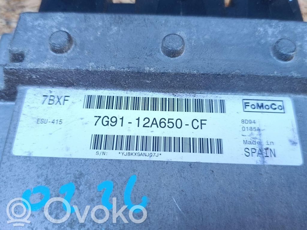 Engine control unit/module ECU   7G9112A650CF,7G9112A650CF