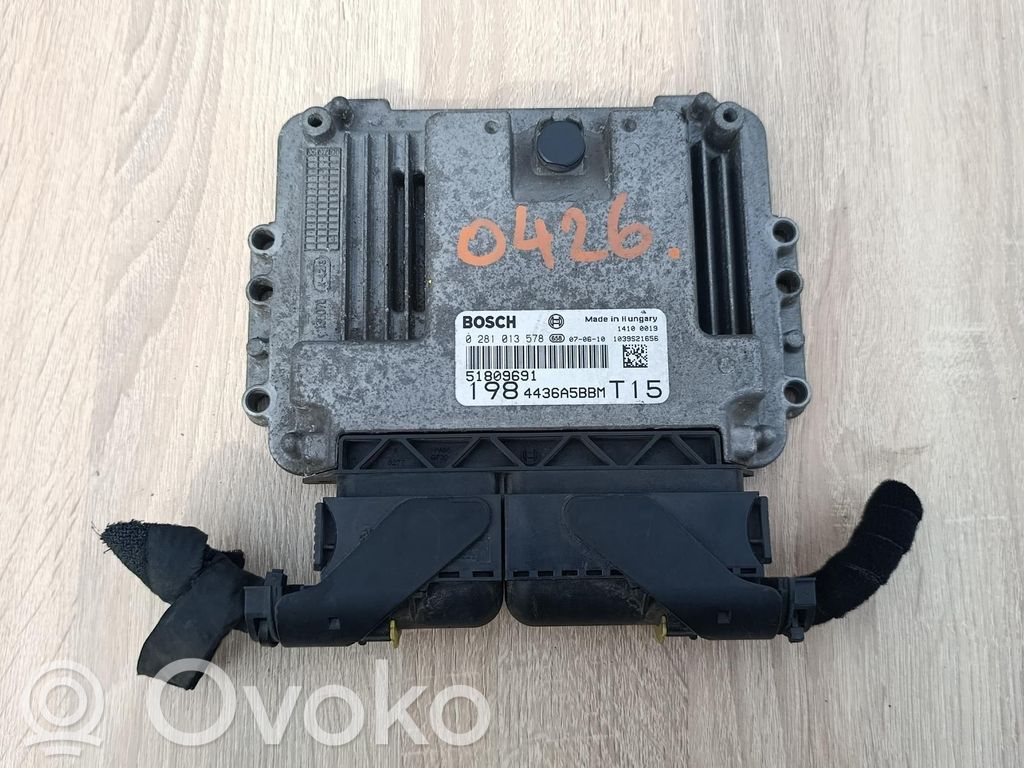 Fiat Bravo Engine control unit/module ECU 