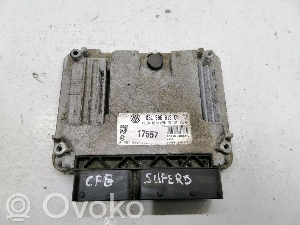 Skoda Yeti (5L) Engine control unit/module 