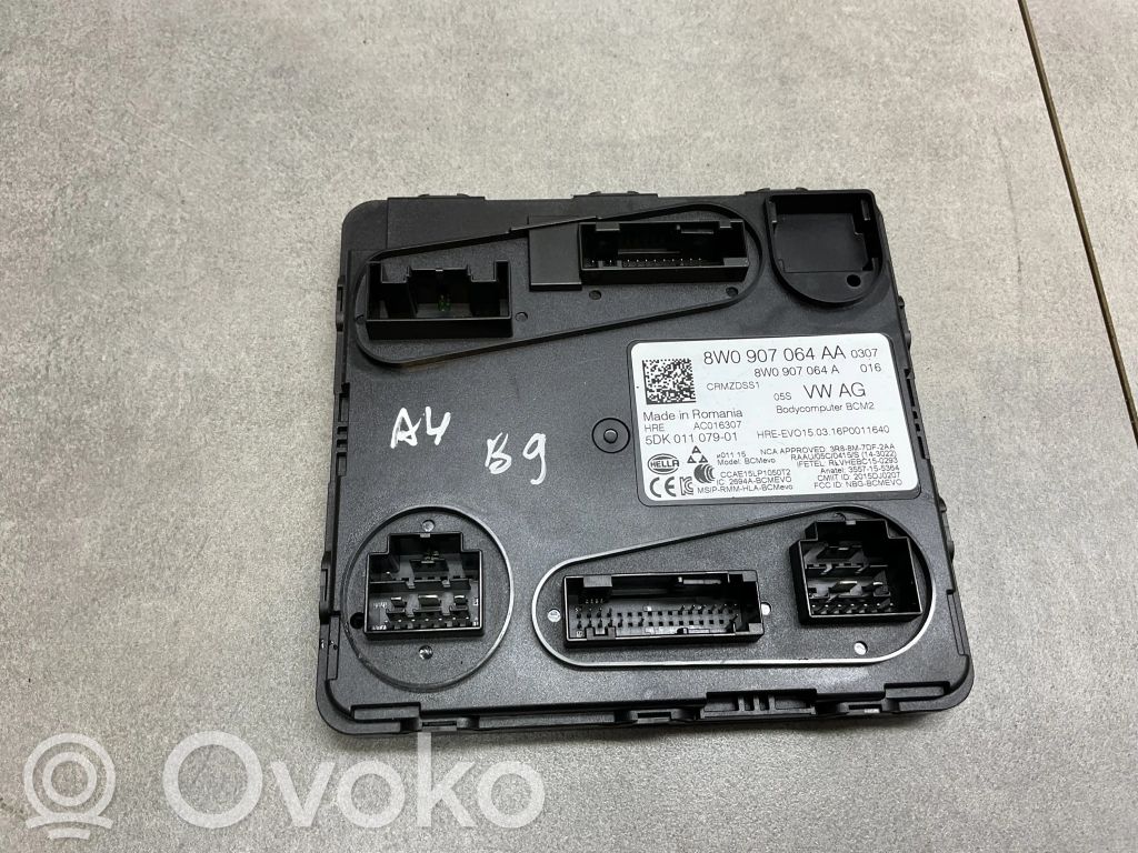 Audi A4 S4 B9 Moduł / Sterownik komfortu 