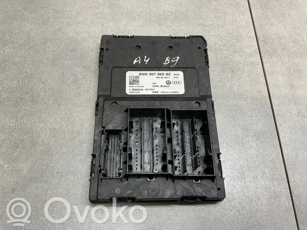 Audi A4 S4 B9 Module confort 