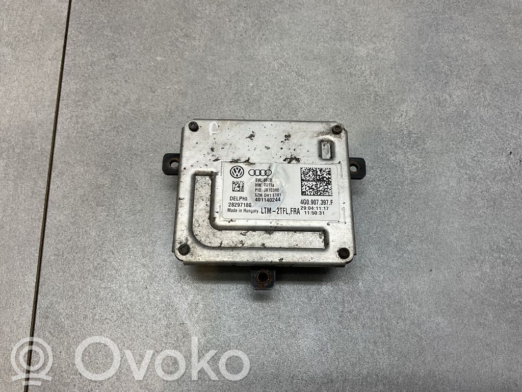 Audi A6 S6 C7 4G Module de ballast de phare Xenon 