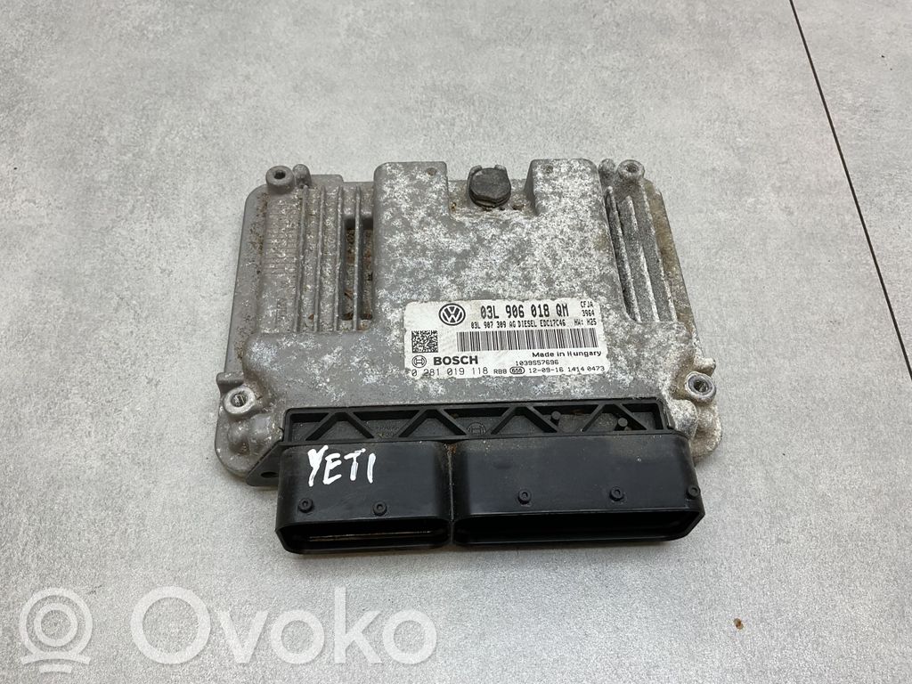 Skoda Yeti (5L) Engine control unit/module 
