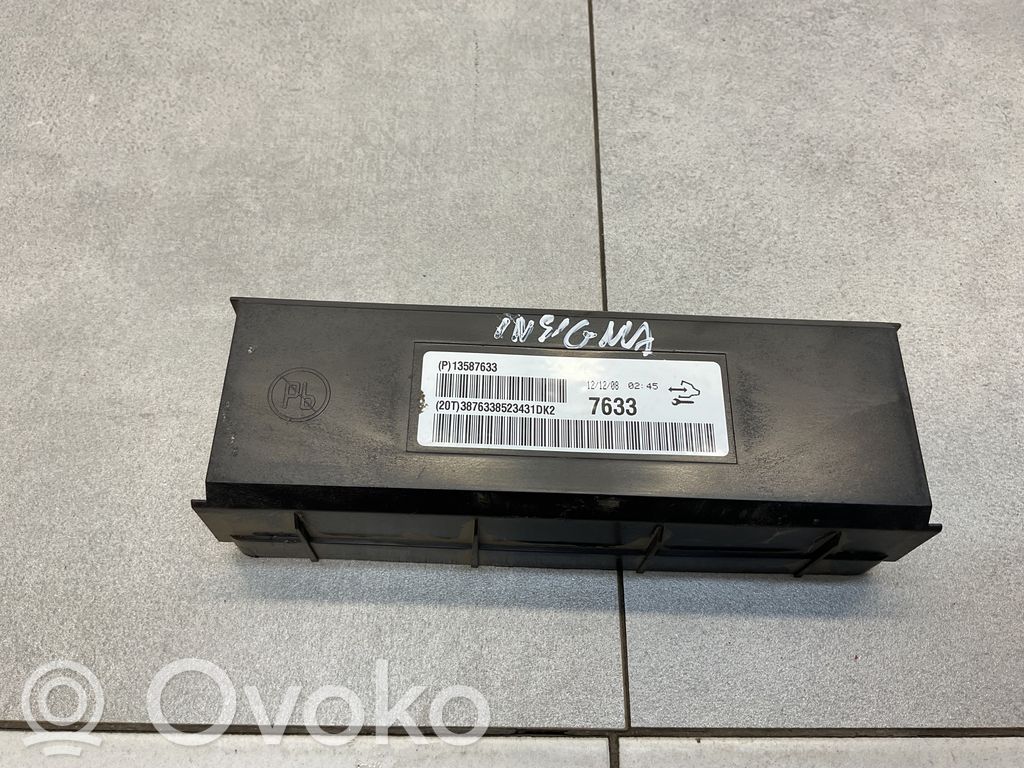 Opel Insignia A Climate control unit 