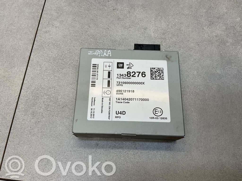 Opel Zafira C Autres unités de commande / modules 